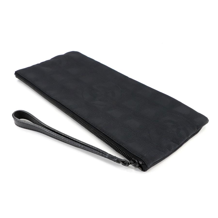 CHANEL（シャネル） ニュートラベルライン ポーチ ナイロンジャガード