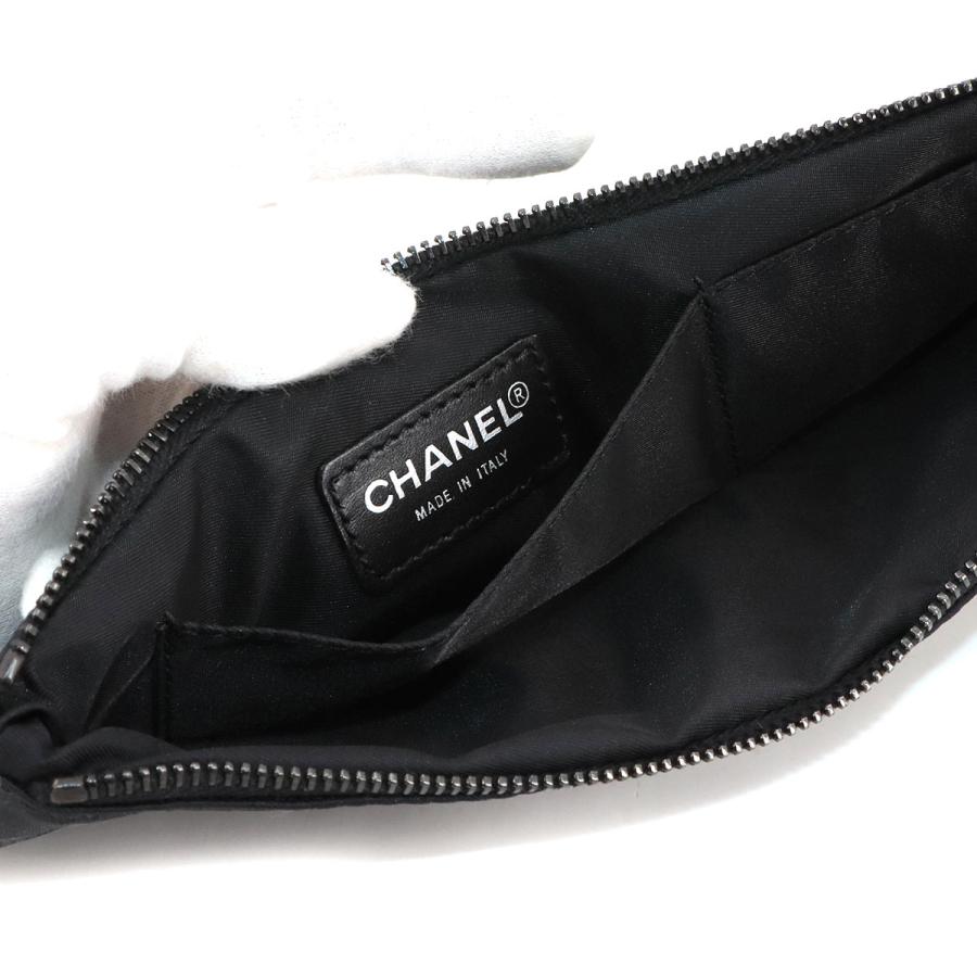 CHANEL（シャネル） ニュートラベルライン ポーチ ナイロンジャガード