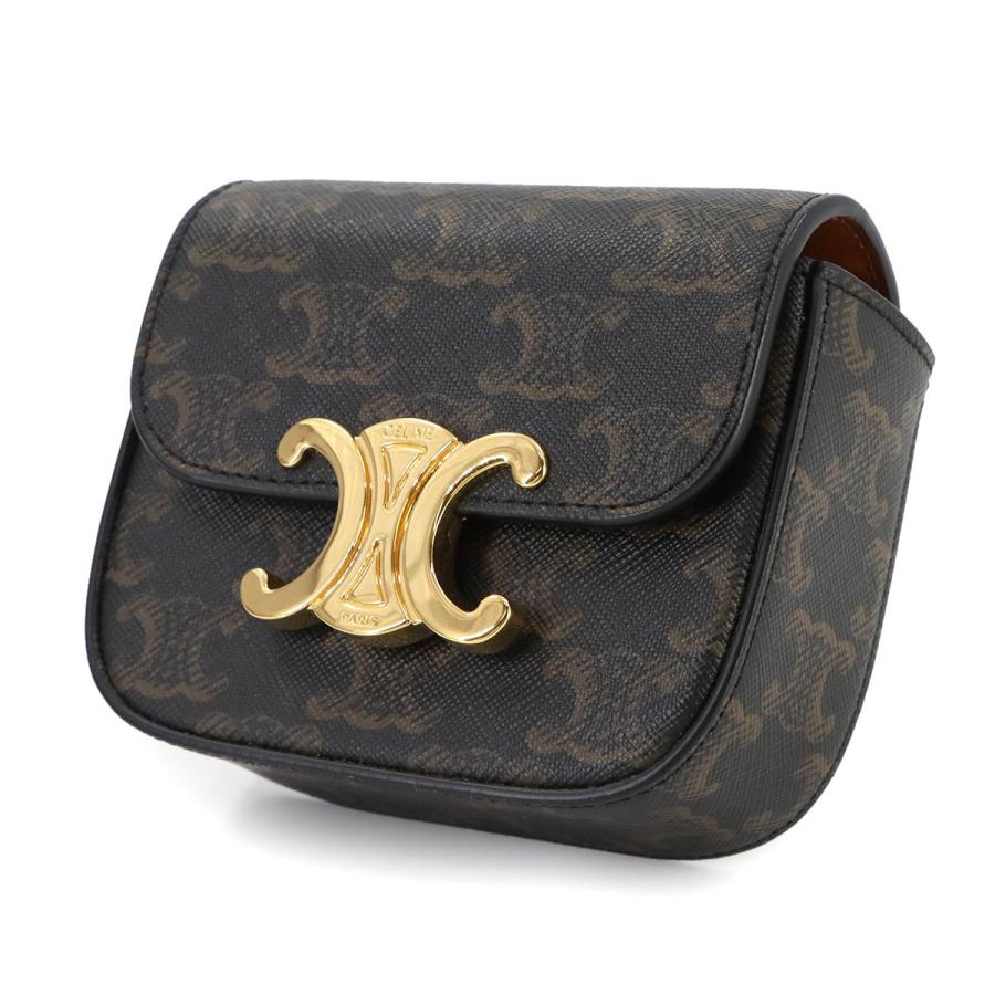 CELINE（セリーヌ） 新品同様 トリオンフ ミニ クロード ショルダー 