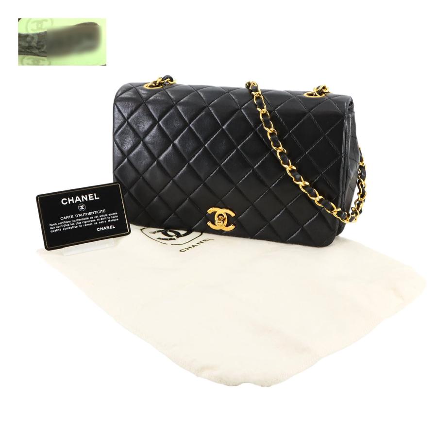 CHANEL 美品 シャネル マトラッセ チェーン ショルダー バッグ