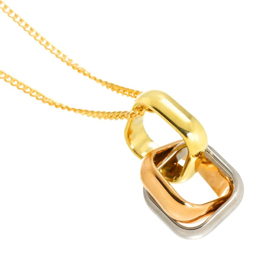 Cartierカルティエ　トリニティ　クッション　ネックレス □Cartier□カルティエ トリニティ クッションネックレス