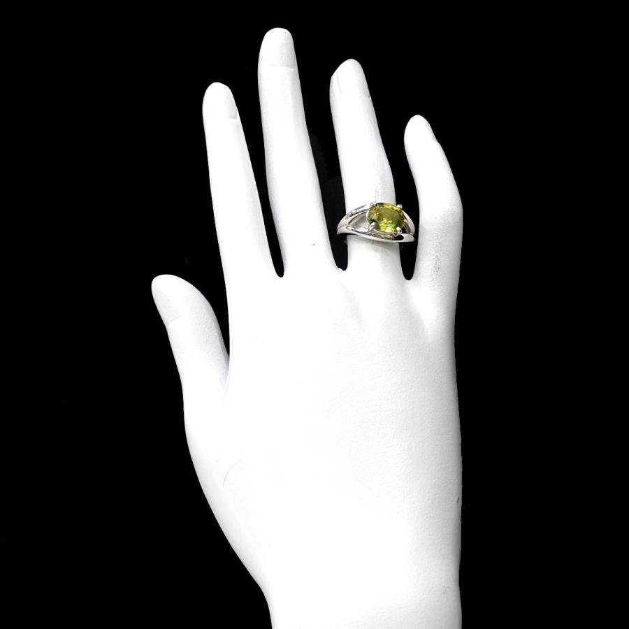 TASAKI タサキ 13号 リング スフェーン 2.75ct Pt プラチナ 田崎