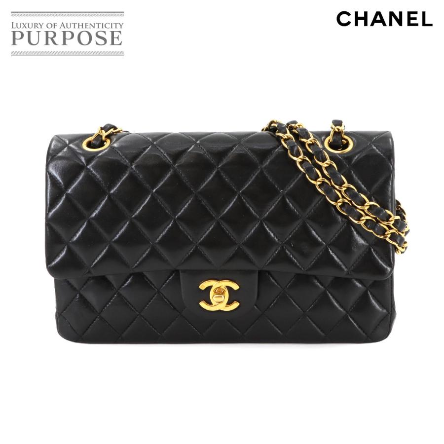 CHANEL 美品 シャネル マトラッセ 25 チェーン ショルダー バッグ 