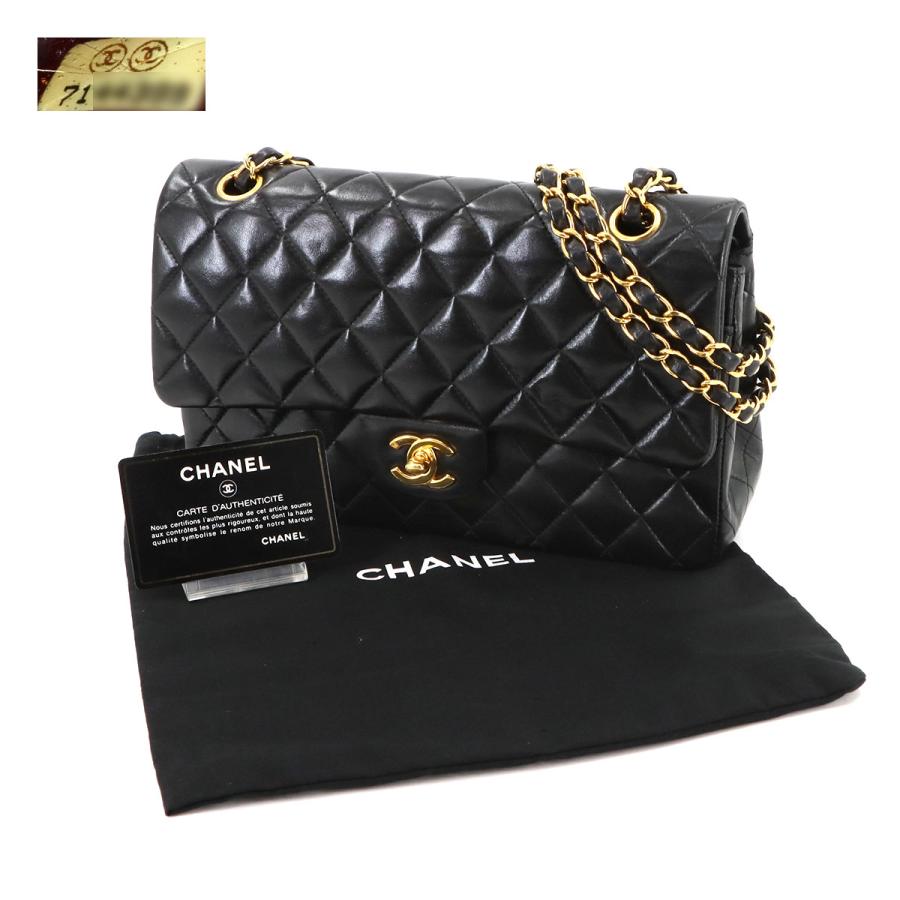 CHANEL 美品 シャネル マトラッセ 25 チェーン ショルダー バッグ 