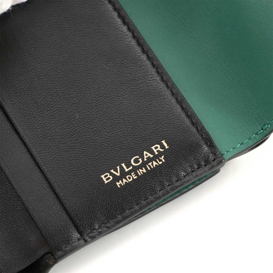 BVLGARI 三つ折り財布 グリーン 楽天市場】BVLGARI レディース 三つ折り財布ブルガリブルガリ