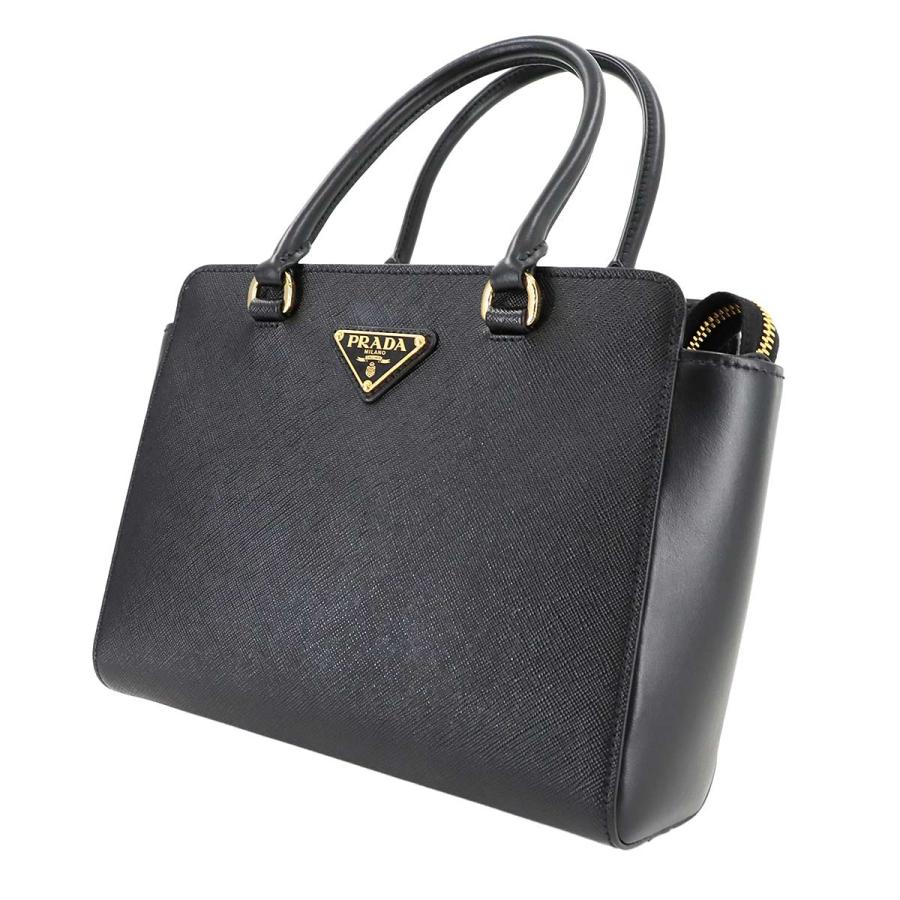 PRADA 未使用 展示品 プラダ サフィアーノ 2way ハンド ショルダー 