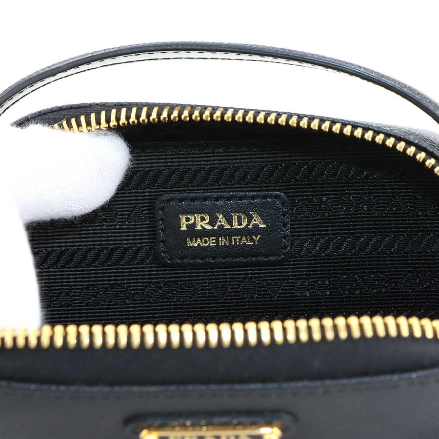 PRADA 未使用 展示品 プラダ サフィアーノ トライアングル ミニ