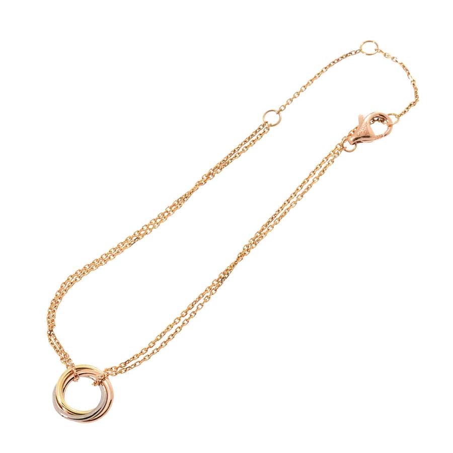 Cartier カルティエ トリニティ ブレスレット 15cm K18 YG WG PG