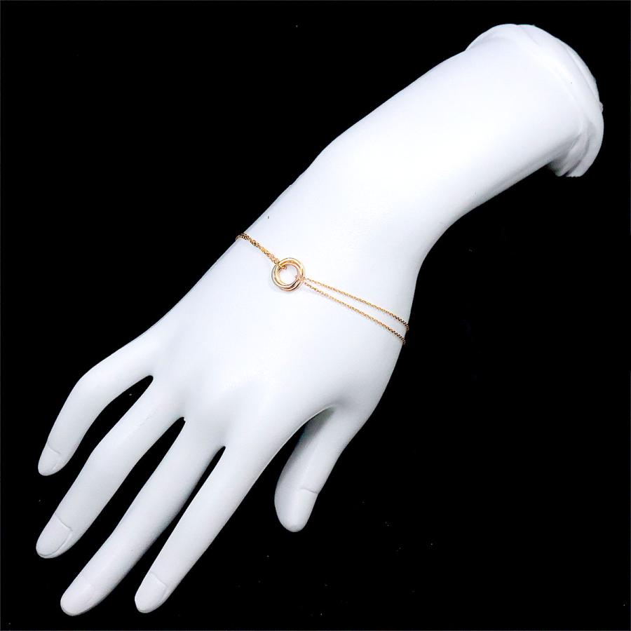 Cartier カルティエ トリニティ ブレスレット 15cm K18 YG WG PG
