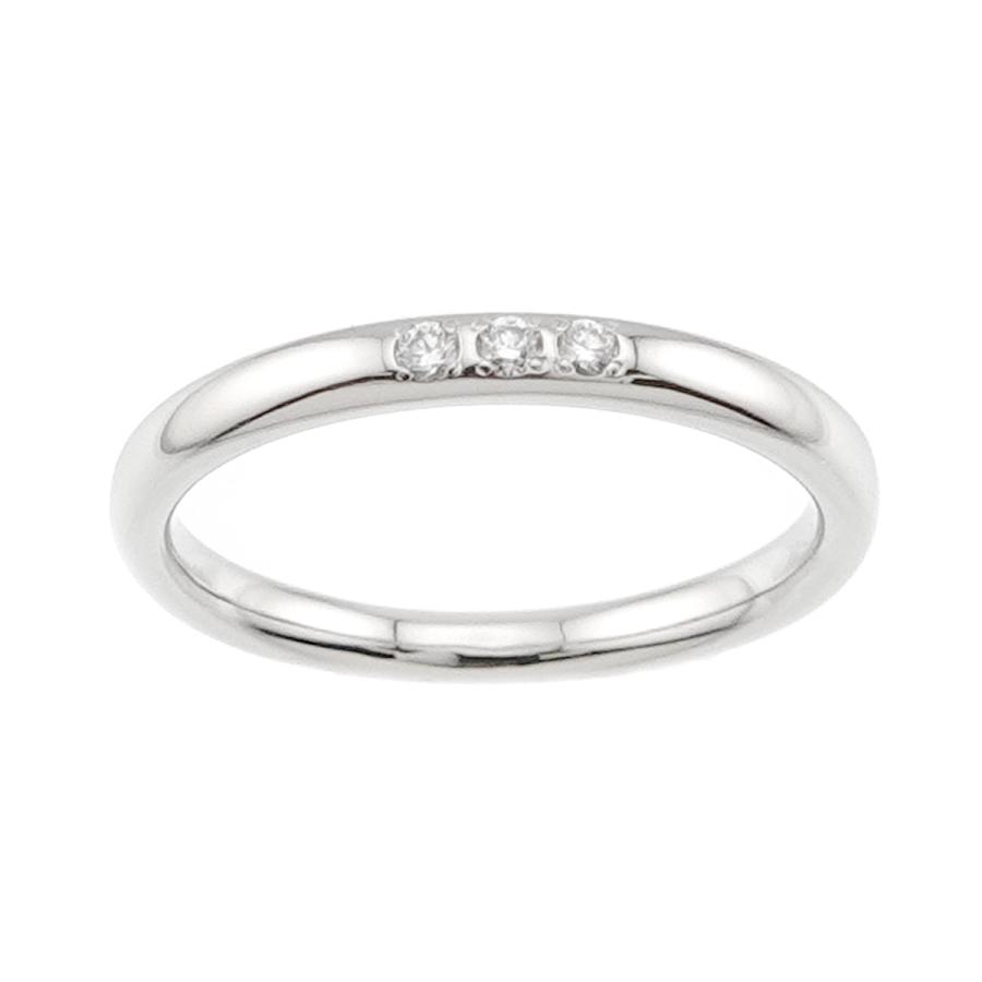 TASAKI タサキ 5.5号 リング ダイヤ 0.02ct Pt プラチナ 田崎真珠 指輪 