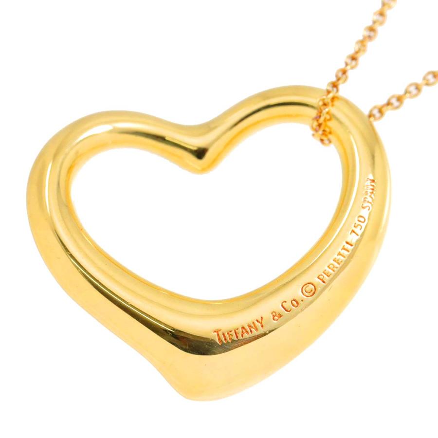 TIFFANY&Co. ティファニー オープンハート 27mm ネックレス 45cm