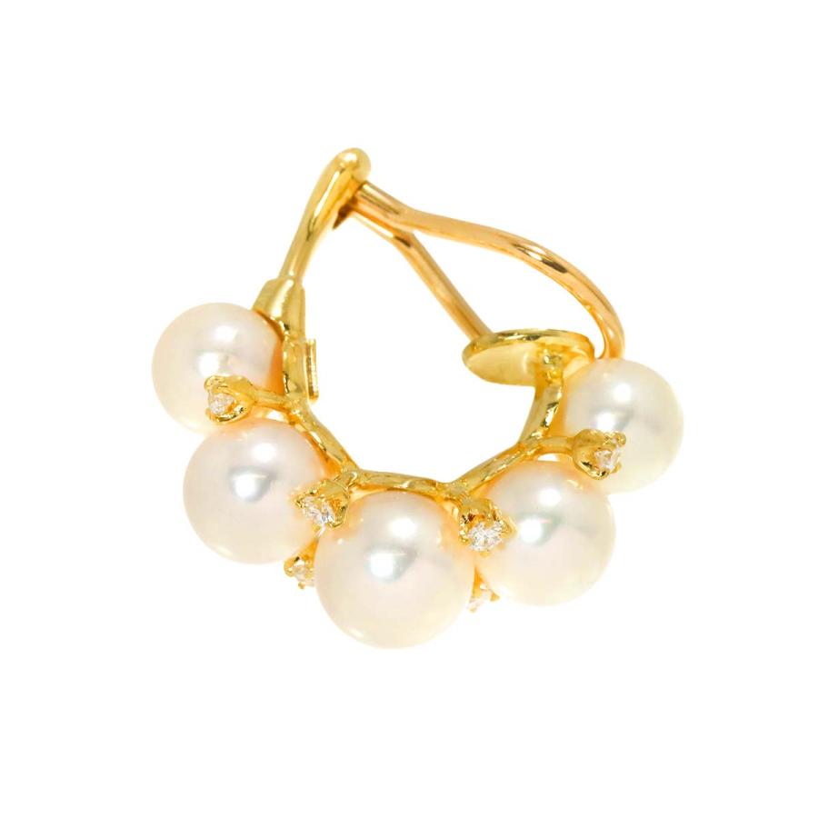 Mikimoto ミキモト 8.5mm アコヤパール イヤリング K18 【公式通販】