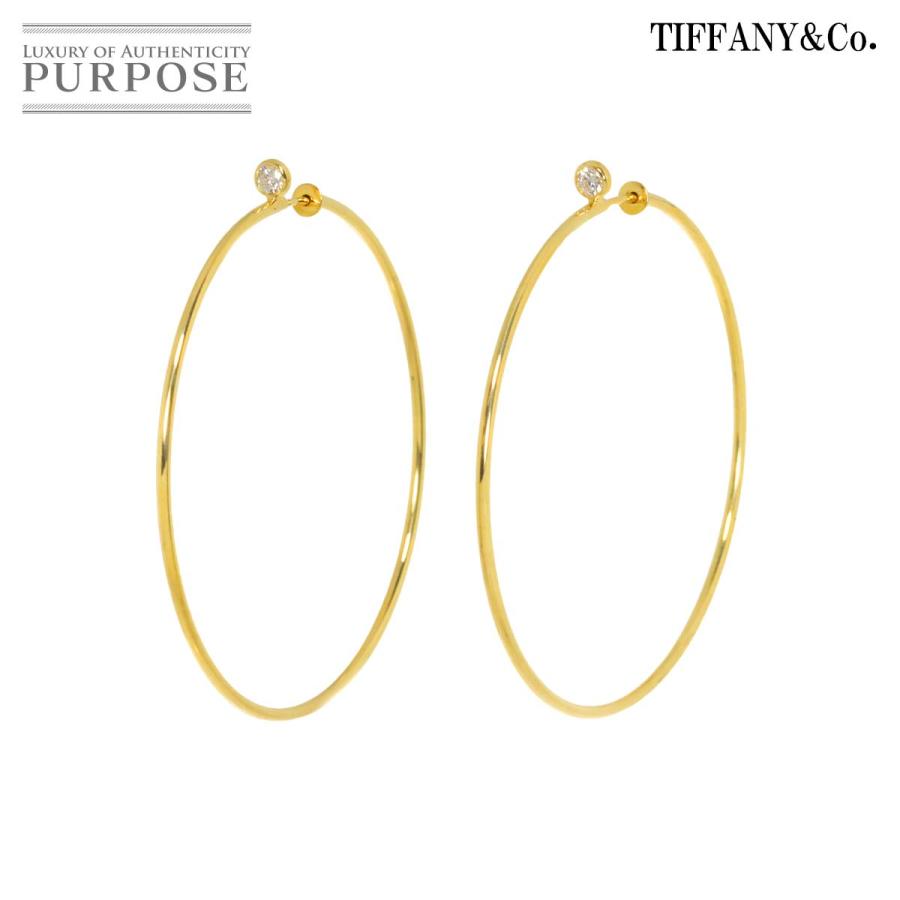 Tiffany & Co. フープピアス 18金製