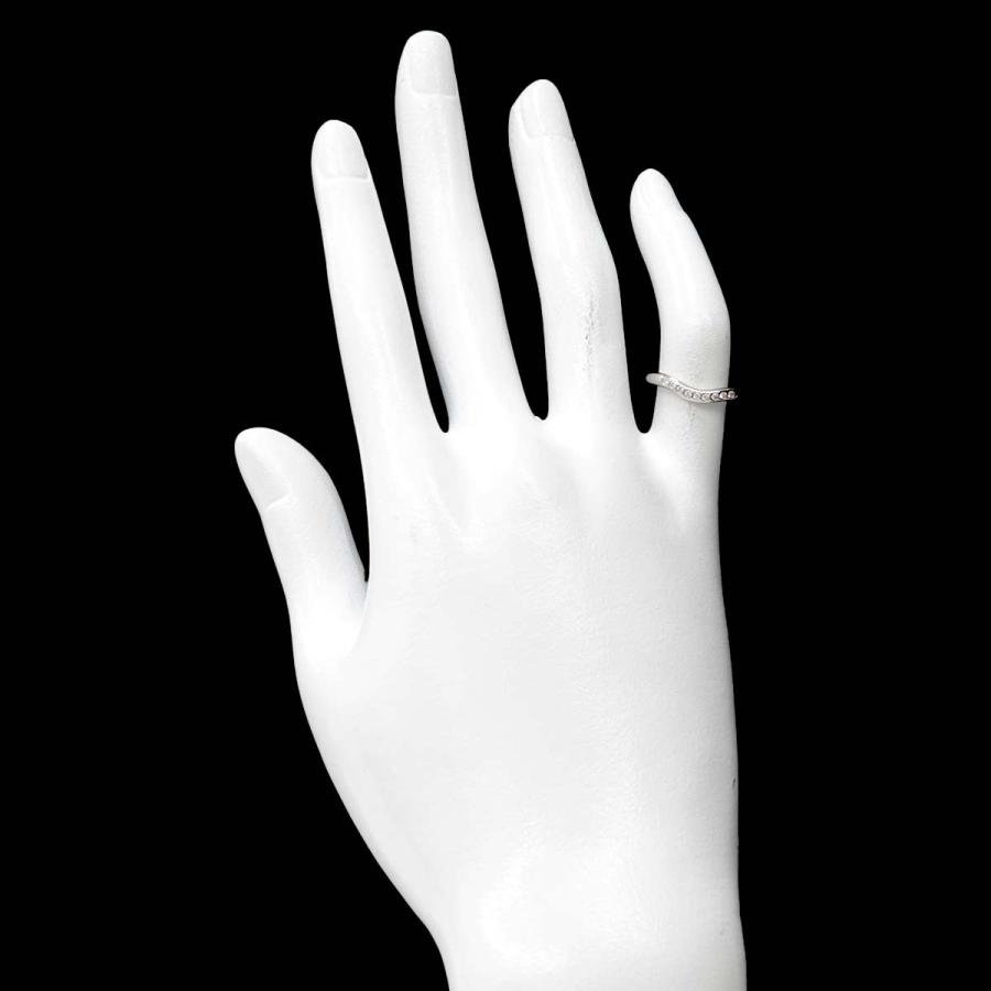 TIFFANY&Co. ティファニー カーブド バンド 6.5号 リング ダイヤ