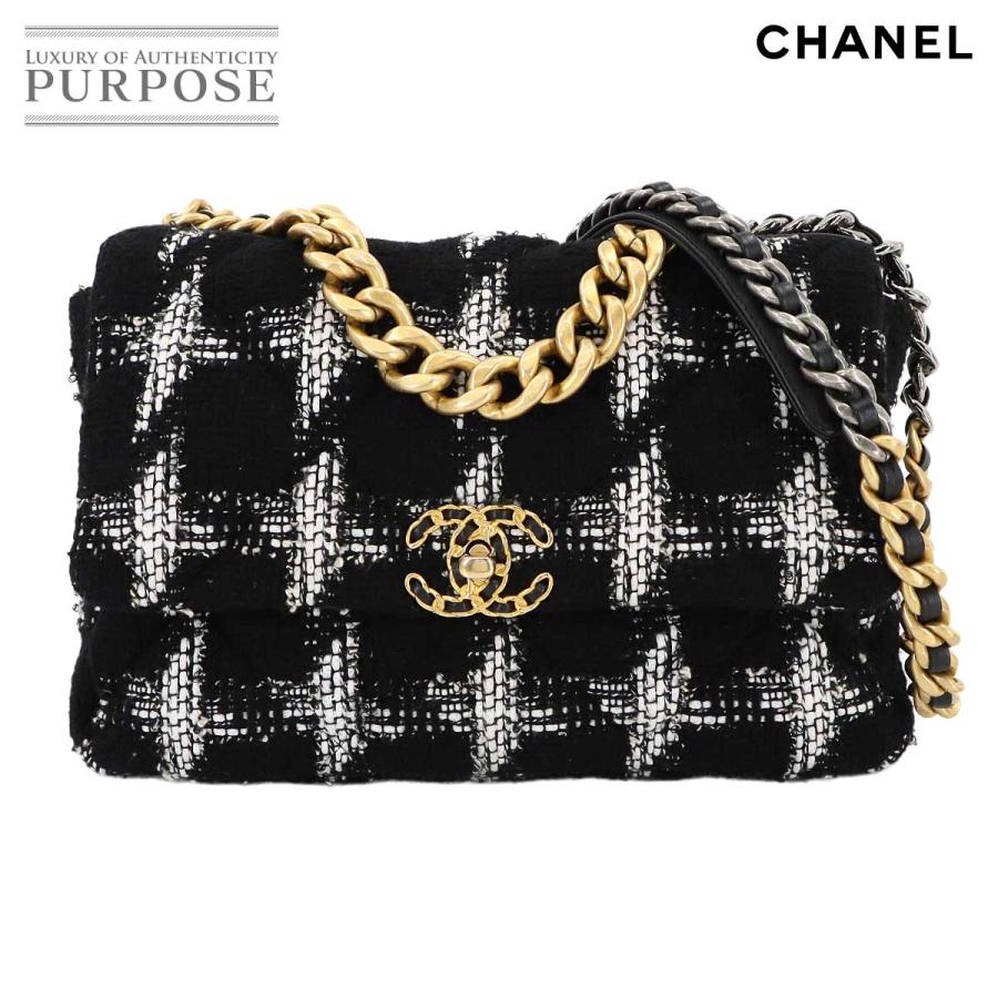 CHANEL 新品同様 シャネル 19 2way ハンド チェーン ショルダー バッグ 