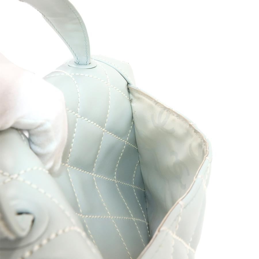 CHANEL（シャネル） 美品 ワイルドステッチ マトラッセ ハンド バッグ