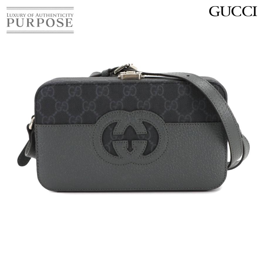 GUCCI 未使用 展示品 グッチ インターロッキングG カットアウト