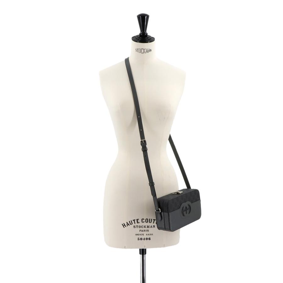 極美品✨グッチ ショルダーバッグ ドーム型GGスプリームインターロッキング