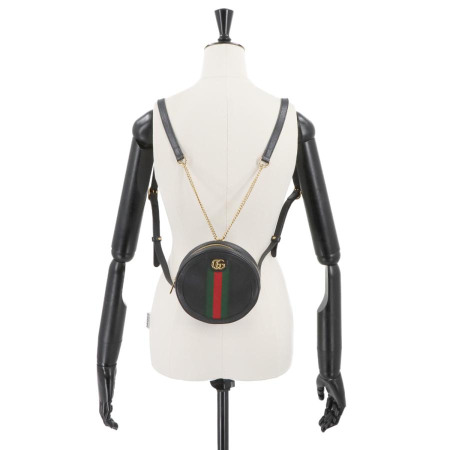新品同様 グッチ GUCCI オフィディア バックパック レザー ブラック 598661 Ophidia Backpack 90282992 | GUCCI | 09