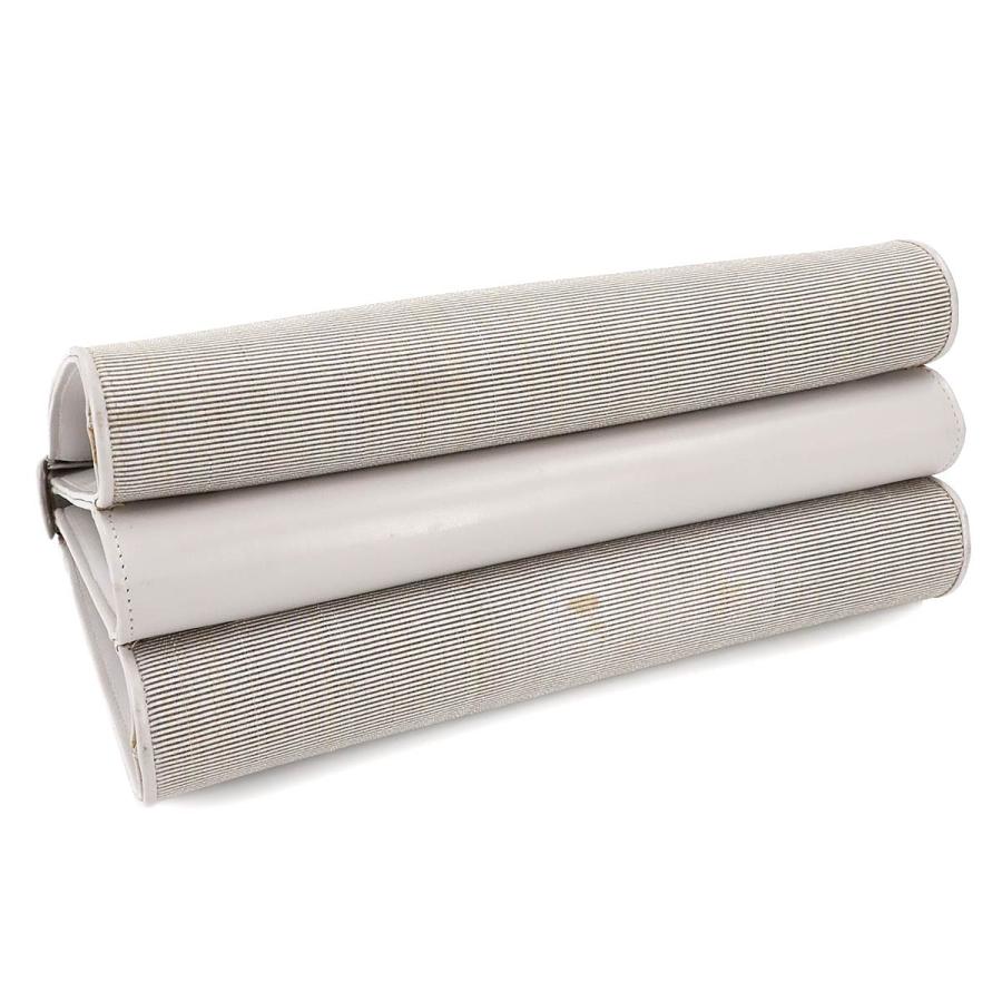 COMTESSE（コンテス） ホースヘア ハンド バッグ レザー ライトグレー