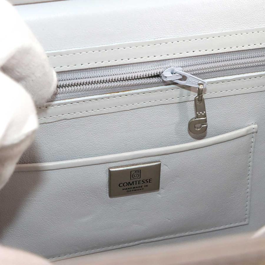 美品✨コンテス　ハンドバッグ　シルバー　フォーマル　ホースヘアー　ミラー付き 楽天市場】コンテス バッグ ホースヘアーの通販