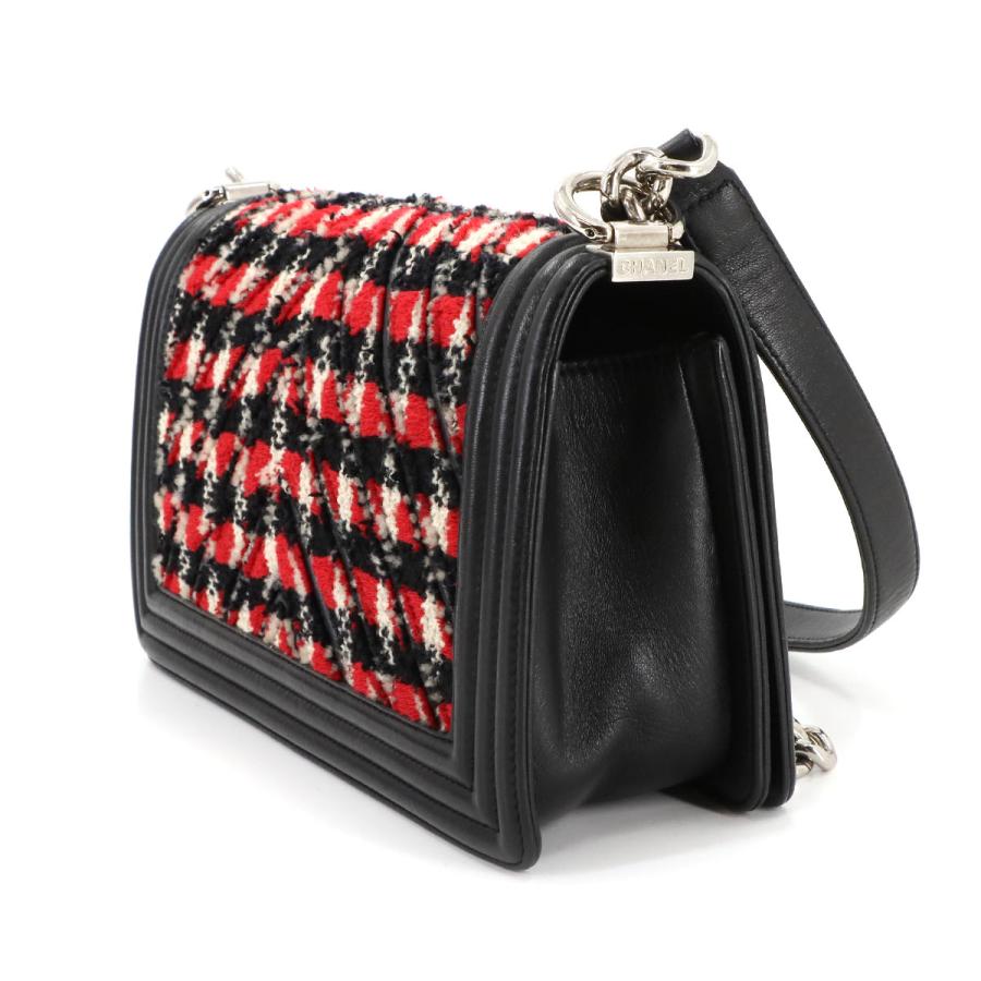 未使用】CHANEL/シャネル/レースツイード/ボーリング/ショルダーバッグ