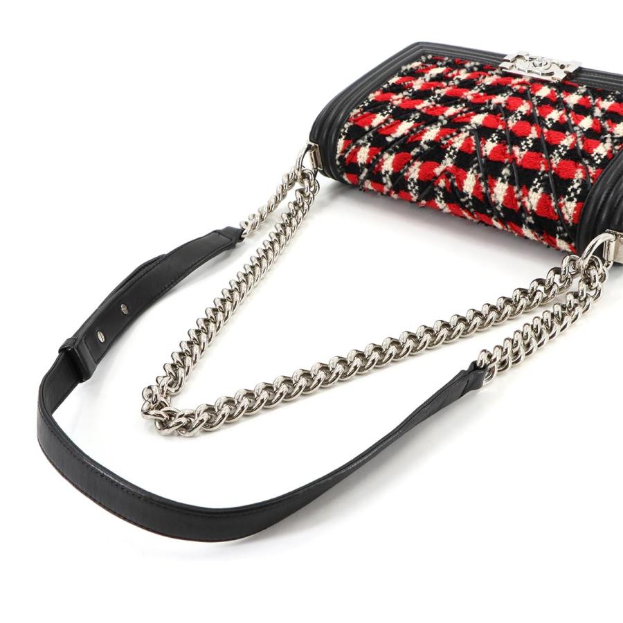 未使用】CHANEL/シャネル/レースツイード/ボーリング/ショルダーバッグ