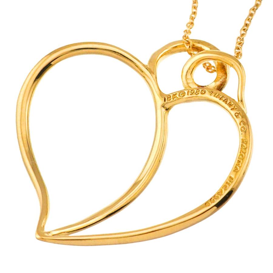 ティファニー TIFFANY＆CO アップルリーフハートネックレス ゴールド