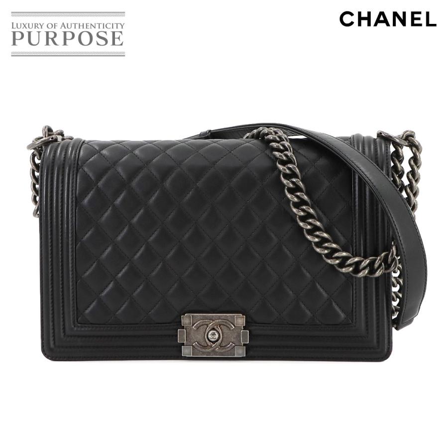 CHANEL シャネル ボーイシャネル30 ラージ マトラッセ ココマーク