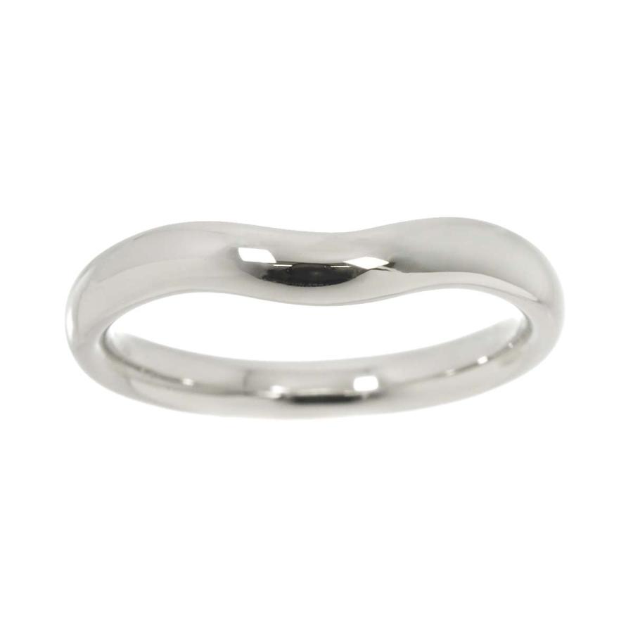 TIFFANY&Co. ティファニー ワイド カーブド バンド 14号 リング