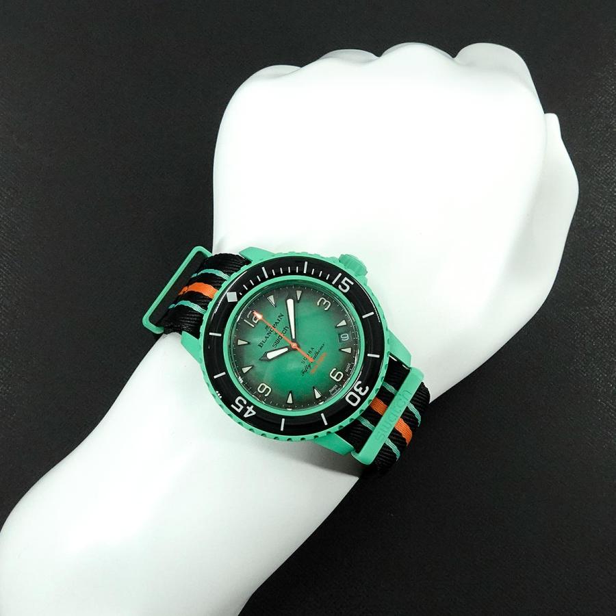 Swatch スウォッチ swatch Blancpain×swatch フィフティ ファゾムス  