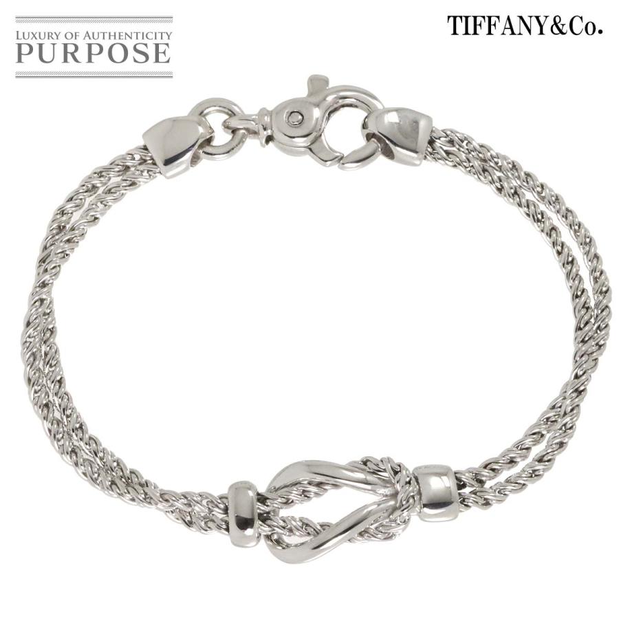 Tiffany & Co. ティファニー ダブルロープ ブレスレット 925 TIFFANY&Co.】ティファニー ダブルロープ ブレスレット シルバー