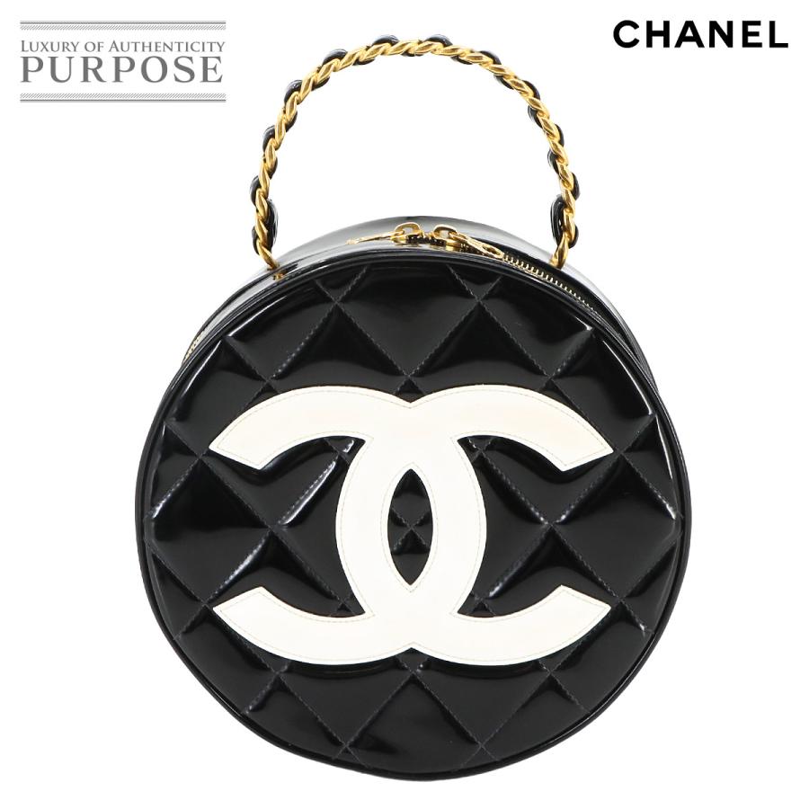 CHANEL（シャネル） マトラッセ ラウンド バニティ ハンド バッグ