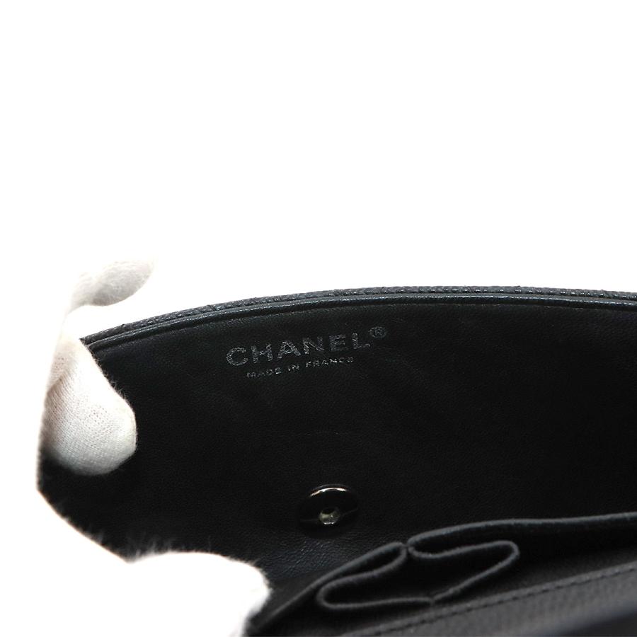 【広尾店】 シャネル CHANEL イーストウエスト 横長マトラッセ チェーンショルダーバッグ キャビアスキン ボルドー 10番台 【15788】 CHANEL（シャネル） 新品同様 マトラッセ イーストウエスト チェーン