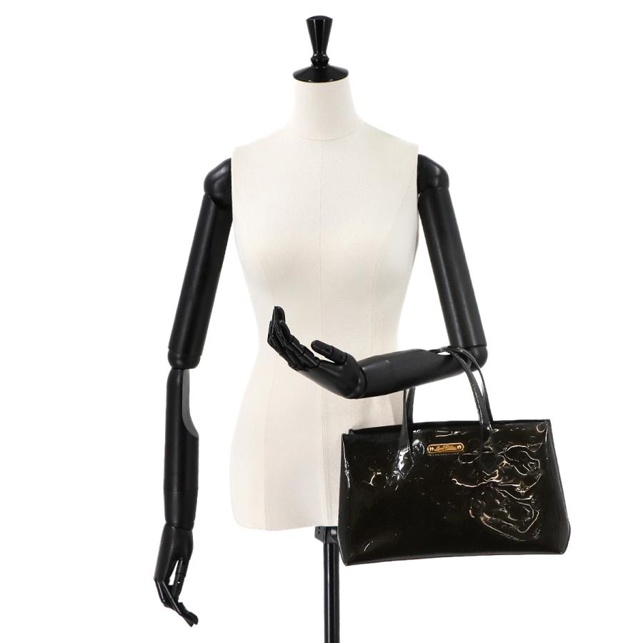 美品】LOUISVUITTON ウィルシャーPM ヴェルニ ハンドバッグ
