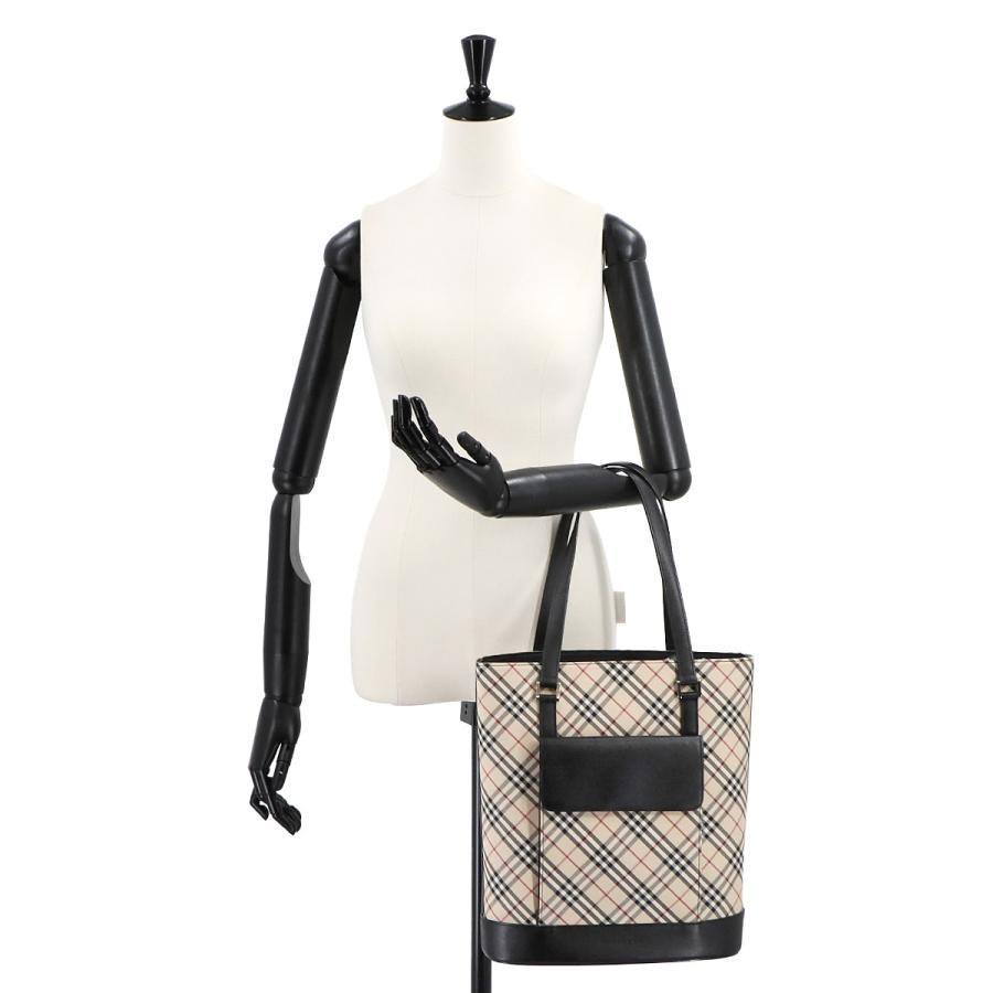 BURBERRY 未使用 展示品 バーバリー ノバチェック トート バッグ 