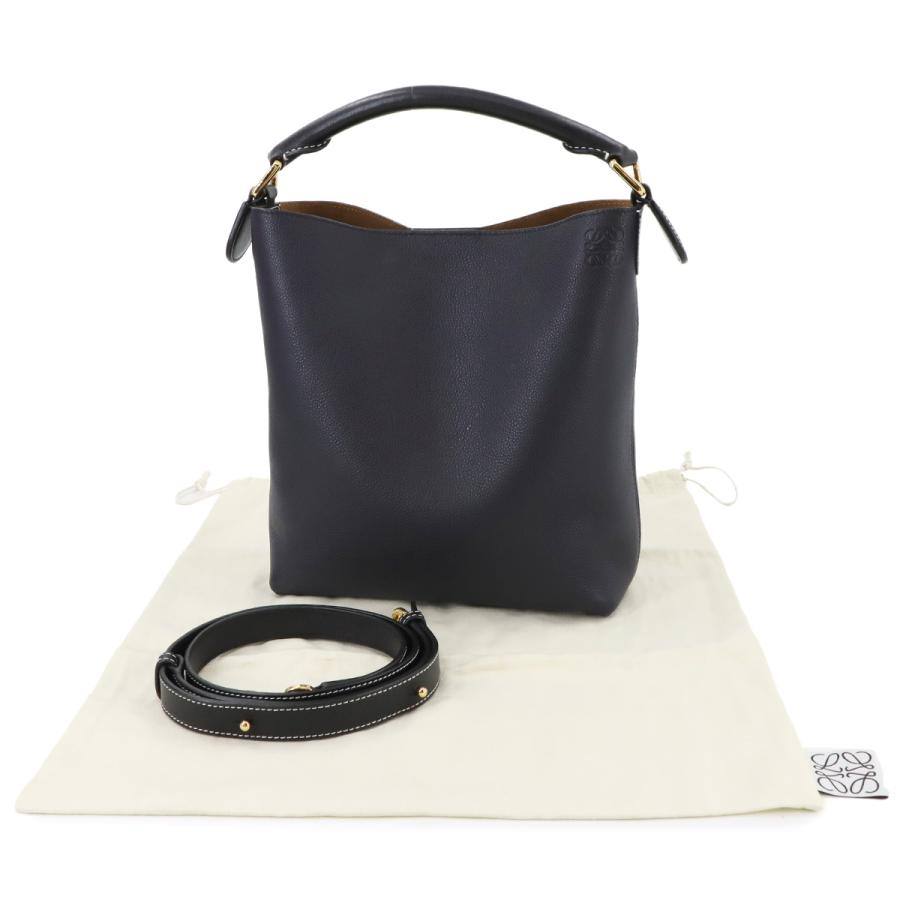 LOEWE 新品同様 ロエベ Tバケット スモール 2way ハンド ショルダー  