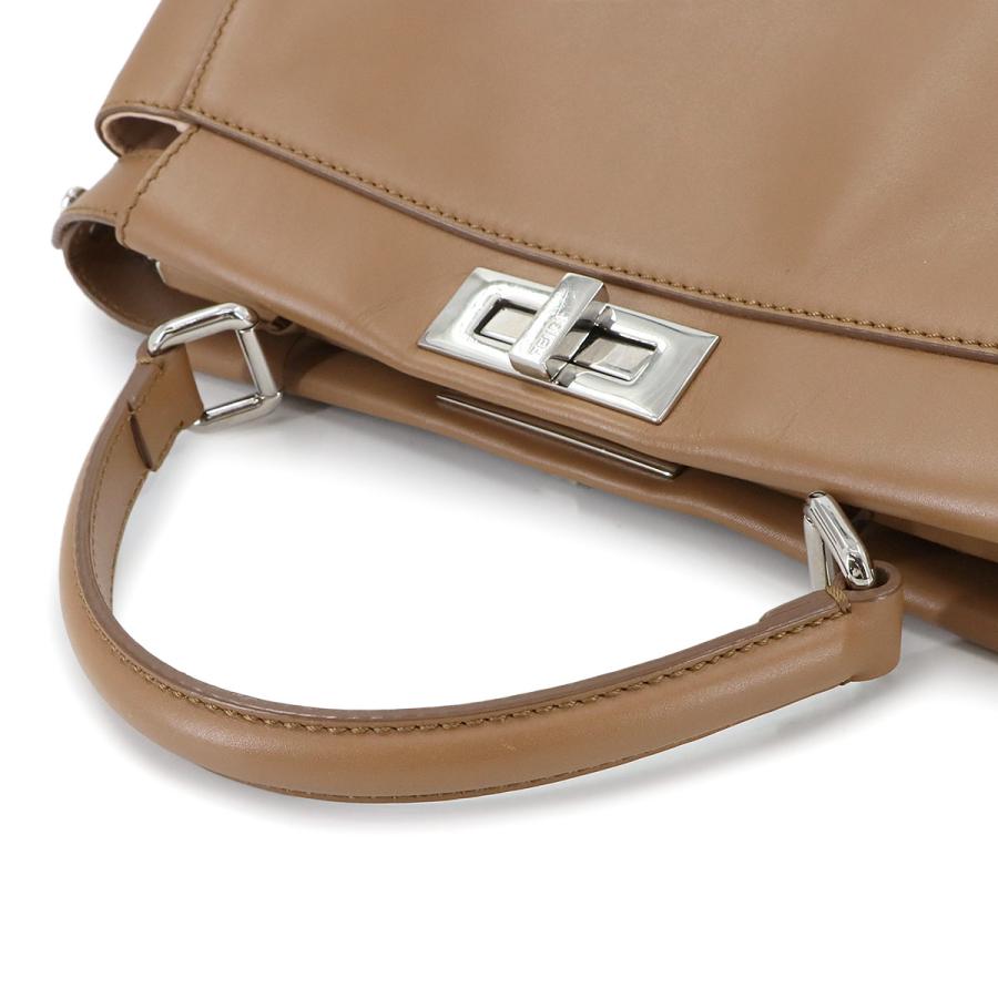 FENDI 新品同様 フェンディ ピーカブー レギュラー 2way ハンド  