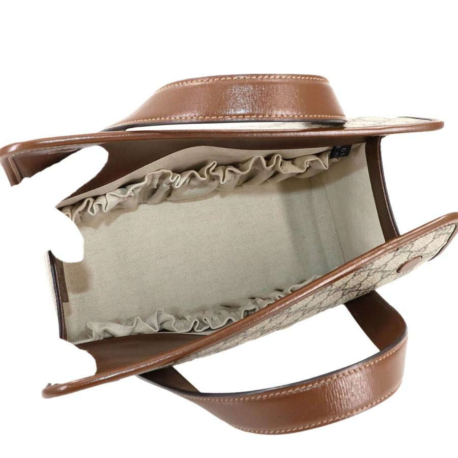 GUCCI 未使用 展示品 グッチ ホースビット 1955 ハンド バッグ GG  