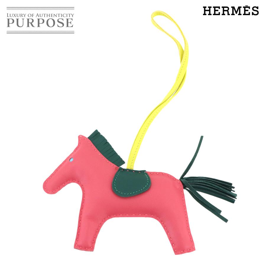 未使用 展示品 エルメス チャーム ロデオ MM バッグチャーム アニューミロ ローズアザレ レディース 90285218 【中古】ブランド HERMES 未使用 展示品 エルメス ロデオ MM バッグチャーム