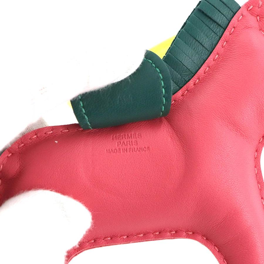 未使用 展示品 エルメス チャーム ロデオ MM バッグチャーム アニューミロ ローズアザレ レディース 90285218 【中古】ブランド HERMES 未使用 展示品 エルメス ロデオ MM バッグチャーム