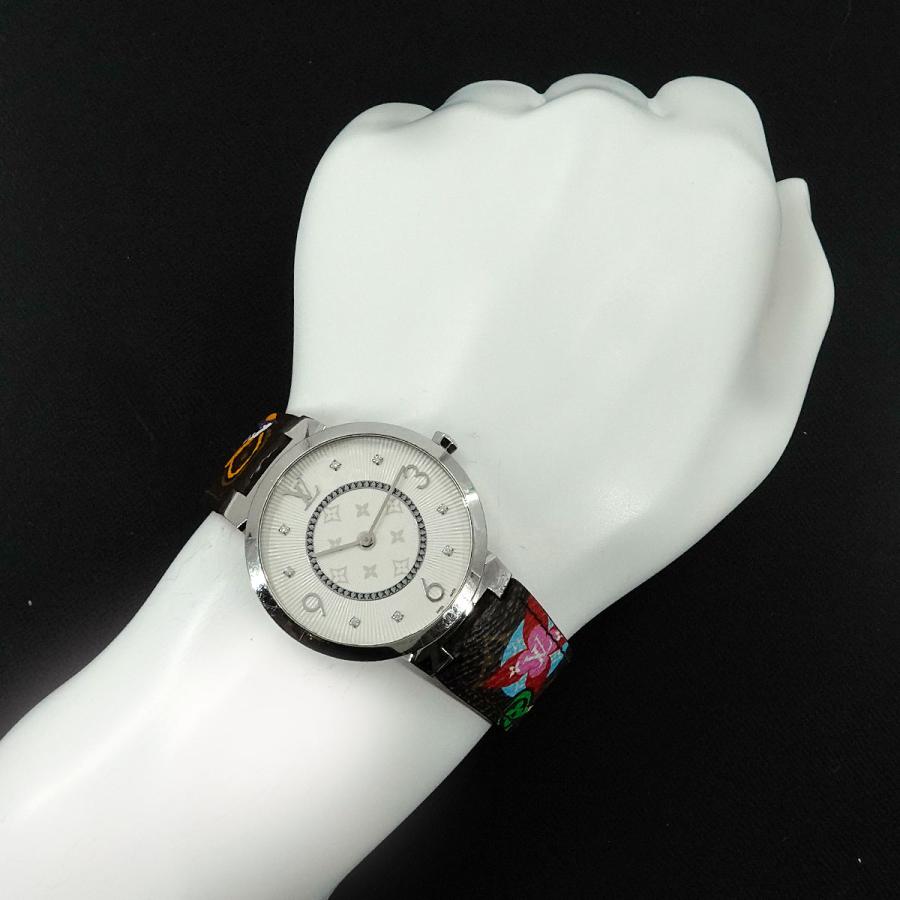 LOUIS VUITTON ルイ ヴィトン タンブールスリム モノグラム GM Q1E01