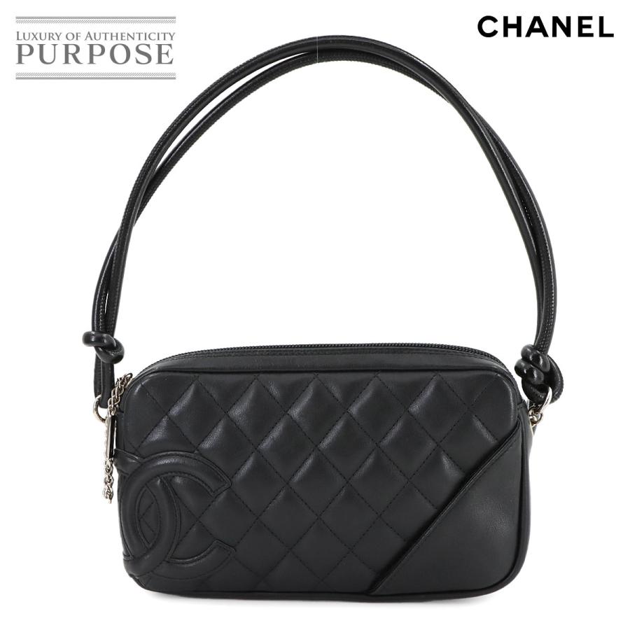 CHANEL 新品同様 シャネル カンボンライン ショルダー バッグ 