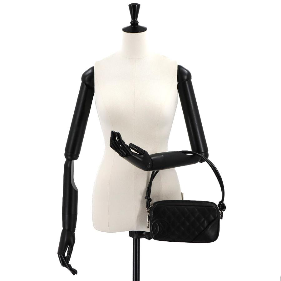 CHANEL 新品同様 シャネル カンボンライン ショルダー バッグ 