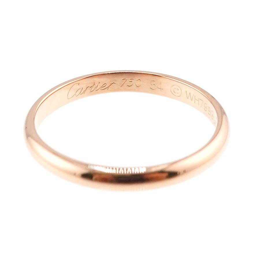 ❤️正規品❤️ カルティエ750ローズゴールドリング 54サイズ ❤️正規品❤️ カルティエ750ローズゴールドリング 54サイズ