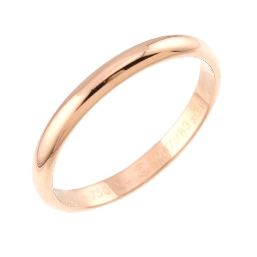 Cartier カルティエ 1895 クラシック #54 リング 幅2.5mm K18 PG