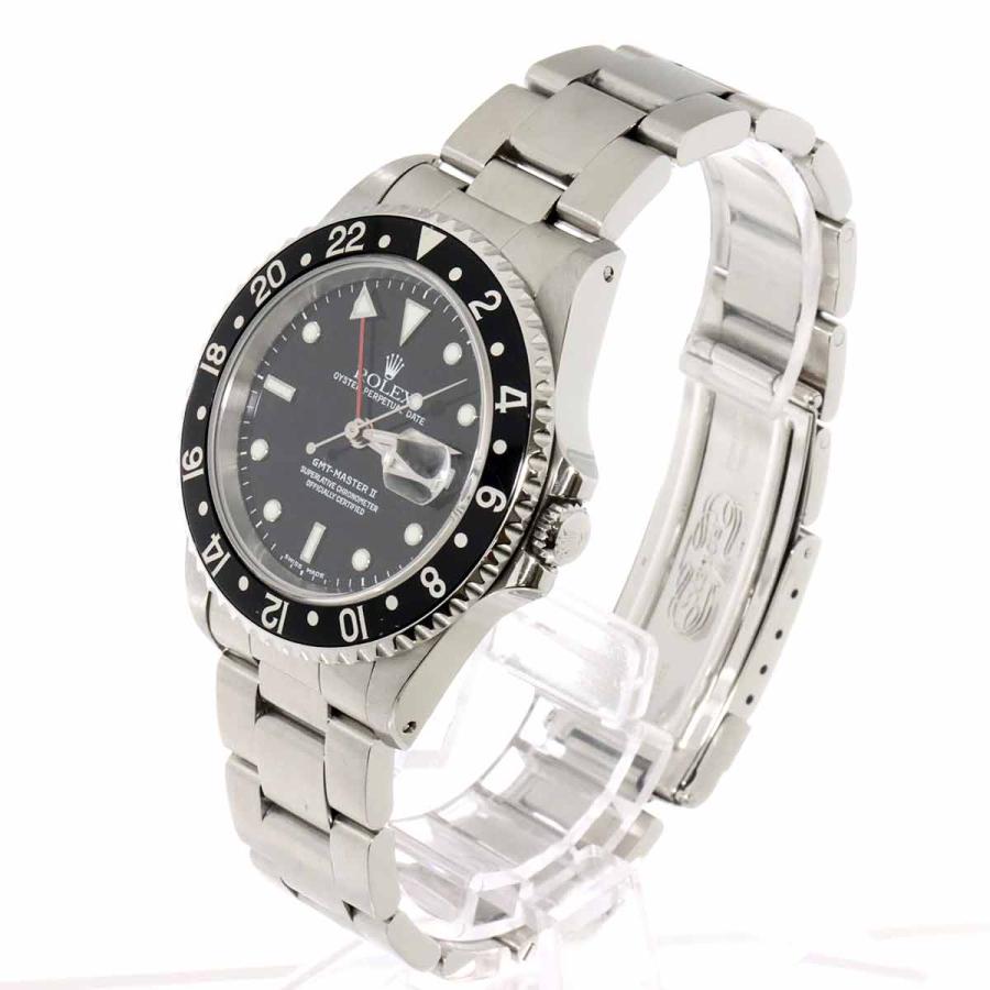 ROLEX ロレックス GMTマスター2 16710 A番 メンズ 腕時計 デイト 