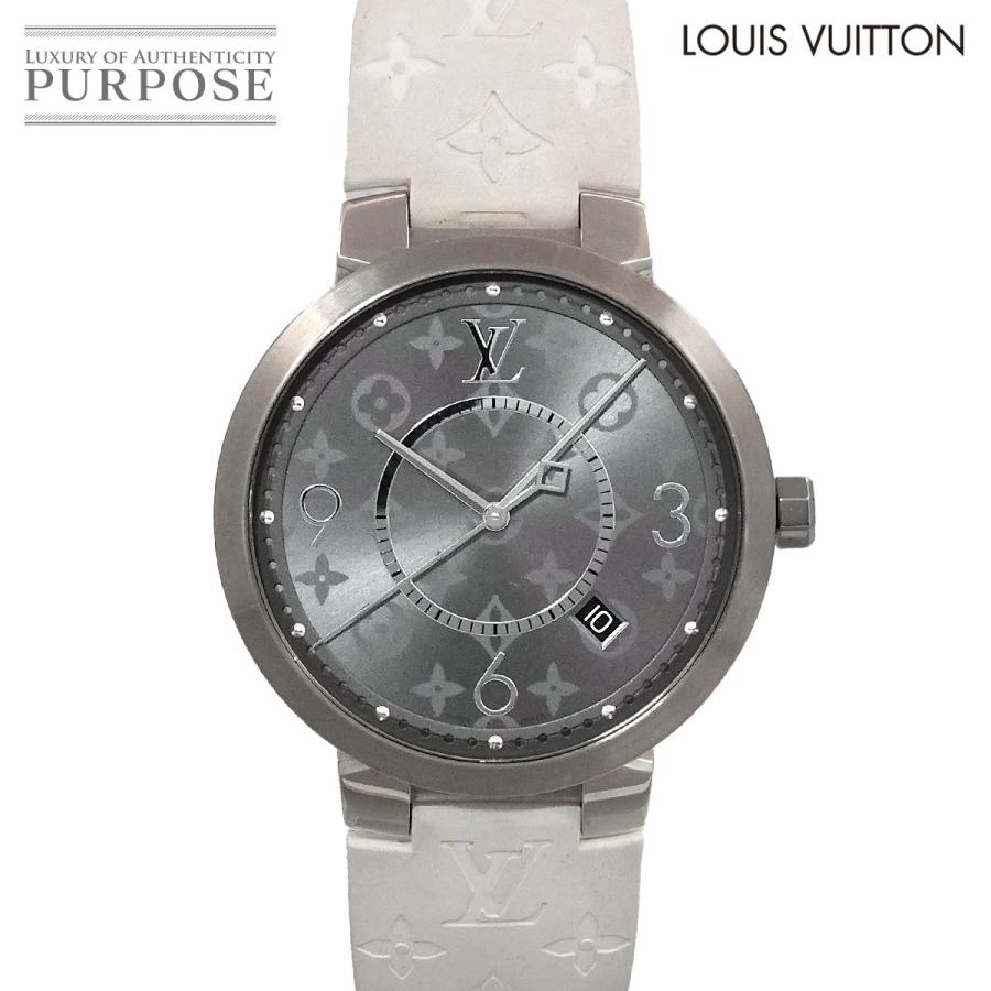 LOUIS VUITTON ルイヴィトン 時計 タンブール tambour 灰色 【公式通販】