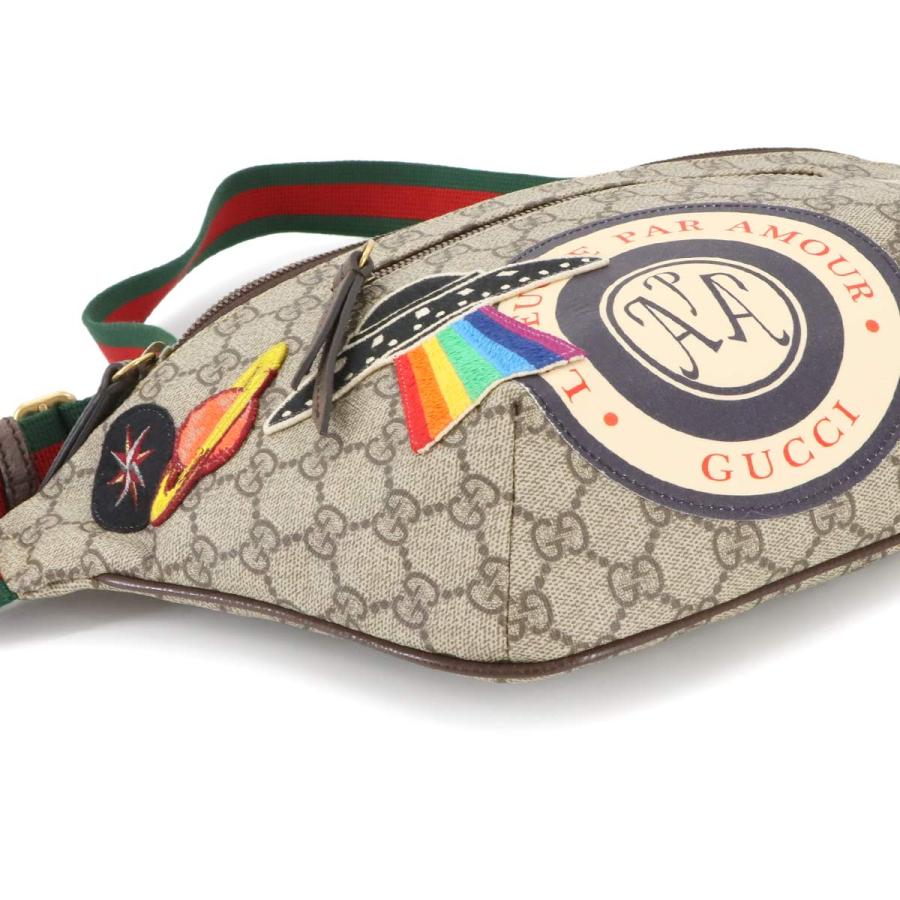 GUCCI 新品同様 グッチ クーリエ GGスプリーム ベルト バッグ ボディ 
