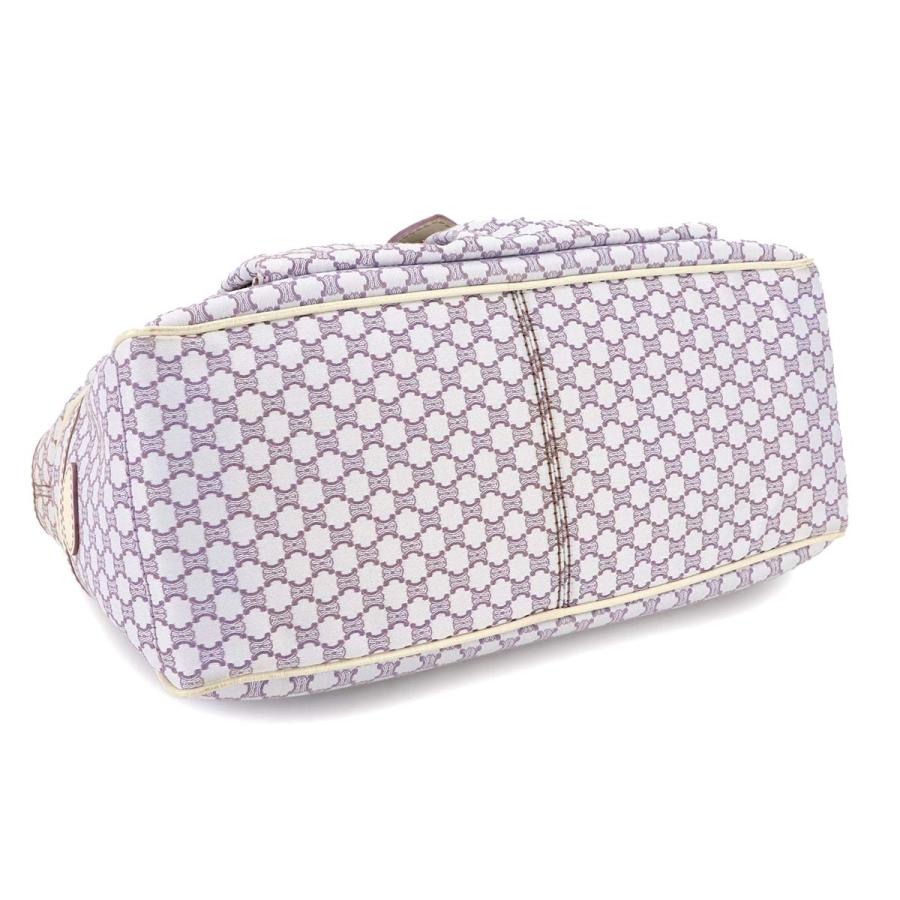 CELINE（セリーヌ） マカダム ハンド バッグ キャンバス レザー